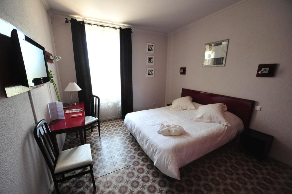 Logis Auberge Restaurant Du Vigneron Cucugnan Pokoj fotografie